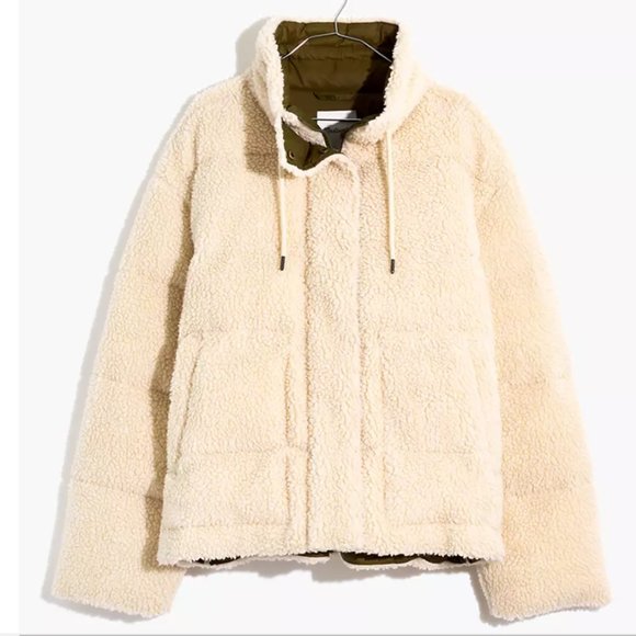 madewell sherpa pullover